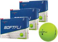 maxfli softfli matte golf balls: unlock 🏌️ longer straight distance with a smooth, soft feel! logo