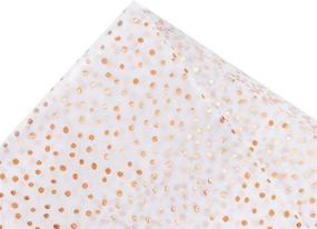 img 3 attached to 🎁 Premium Metallic Rose Gold Dots Tissue Gift Wrap Paper Bulk - 24 Sheets of WRAPAHOLIC Wrapping Tissue Paper for Packing, DIY Crafts - 19.7x27.5 inch