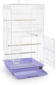img 2 attached to 🐦 Enhanced Prevue Pet Products SPECONO1818H-B Tiel Cage: Optimized Height for Your Feathered Friend