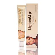 🌟 lightenup anti-aging clarifying gel 30g: fade dark spots, brighten skin with alpha arbutin complex and argan oil logo