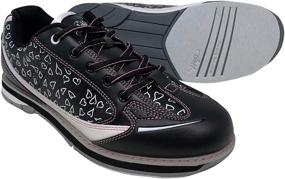 img 4 attached to 🎳 Savi Bowling Women's Vienna Hearts White/Black/Pink Bowling Shoes (Size 9.5): Comfortable and Stylish Footwear for Bowling Enthusiasts