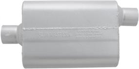 img 2 attached to 🔊 Flowmaster 942542 2.5 In/Out 40 Series Df Muffler - Enhanced Flow and Deep Tone Performance