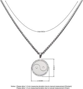 img 2 attached to Gaivava M024 Pendant Chain Necklace