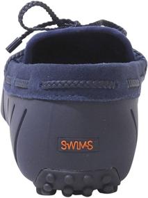 img 1 attached to SWIMS Lace Loafer Woven Driver Men's Shoes in Loafers & Slip-Ons