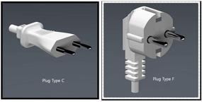 img 3 attached to 🔌 Ecotrees 220v to 110v Travel Adapter Set - Pack of 2 | Travel Adapter Set - Pack of 2 (220 to 110)