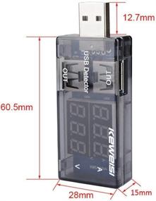 img 3 attached to Charger Doctor: USB Tester & Multimeter for Solar Panel Chargers & USB Devices - Troubleshooting Tools and Battery Monitor