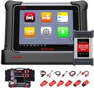 🔧 autel maxisys elite: advanced 2-year free update scan tool for automotive diagnostics, ecu programming, coding, bi-directional control, and 36+ service functions - upgraded mk908p logo