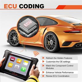 img 1 attached to 🔧 Autel MaxiSys Elite: Advanced 2-Year Free Update Scan Tool for Automotive Diagnostics, ECU Programming, Coding, Bi-Directional Control, and 36+ Service Functions - Upgraded MK908P