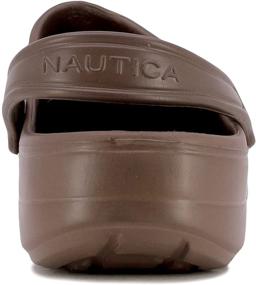 img 2 attached to Nautica Mens Clogs Slip Edge Black 11 Men's Shoes and Mules & Clogs