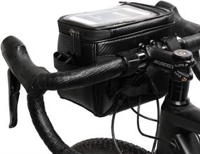 img 3 attached to 🚲 Rhinowalk Bike Handlebar Bag: Ultimate Professional Bike Bag for Road Cycling