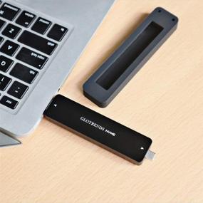 img 3 attached to 🔌 GLOTRENDS 2 in 1 M.2 NVME Adapter Enclosure: USB C and USB A, Key M, Trim UASP S.M.A.R.T (NVME-A&C) Support