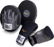 🥊 enhanced everlast 3010 boxing fitness kit in sleek black/grey shades for optimal results логотип