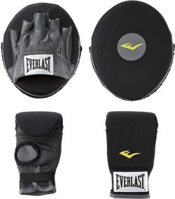 img 3 attached to 🥊 Enhanced Everlast 3010 Boxing Fitness Kit in Sleek Black/Grey Shades for Optimal Results