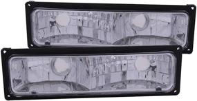 img 2 attached to 🚦 Anzo USA 511033 Chevrolet Black Parking Light Assembly - Buy 1 Pair, Get 2 High-Quality Lights!