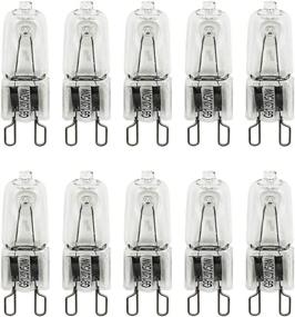 img 3 attached to 💡 10PCS G9 Halogen Bulbs – 120V 60W Clear Bi-pin Base, Bright Lighting Solution