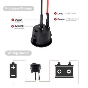 img 1 attached to 💡 Enhanced Rocker Switch: Power Up Your Household Appliances with MXRS