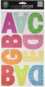 img 1 attached to 🎨 mambiSTICKS Themed Stickers by me & my BIG ideas - The Happy Planner Scrapbooking Supplies - Letters & Numbers - Multi-Color Stickers - Ideal for Scrapbooking & Paper Crafts - Pack of 10 Sheets