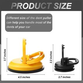 img 3 attached to Frienda Suction Remover Granite Lifting Tools & Equipment in Body Repair Tools