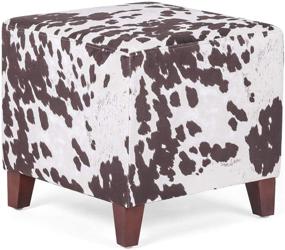 img 4 attached to Furnistar Modern Design Fabric Ottoman Furniture for Accent Furniture