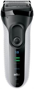 img 4 attached to Braun Shaver Series 3 3040s Japanese Import - Wet and Dry Electric Razor for Men with Pop Up Trimmer