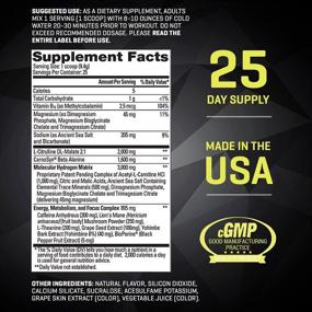 img 3 attached to 🔥 Performix SST Pre Workout - Boost Energy, Focus, Pump, and Endurance - With Molecular Hydrogen Matrix - Blueberry Lemonade Flavor