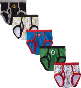 img 1 attached to 🦸 DC Comics Justice League Boys 5-Pack Briefs