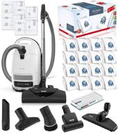 🐱 miele complete c3 cat and dog canister hepa vacuum cleaner bundle with seb228 powerhead - includes miele performance pack 16 type gn airclean genuine filterbags + genuine ah50 hepa filter логотип