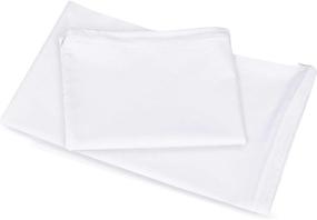 img 3 attached to 🛏️ Utopia Bedding Waterproof Zippered Pillow Encasement – Pack of 2, Queen, White - Pillow Protectors Jersey - 20 x 28 Inches