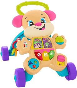 img 4 attached to 🚶 Fisher-Price Smart Stages Laugh & Learn Sis Walker - Musical Walking Toy for Babies and Toddlers 6-36 Months