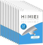 hiimiei acrylic vertical plastic restaurant menu holder stand: sturdy & stylish logo