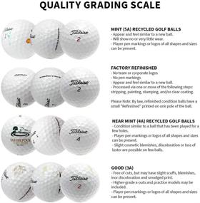 img 2 attached to 🏌️ 48-Pack of White Recycled Callaway Player Mix Golf Balls