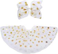 🎀 bgfks layered polka dot hairbow girls' clothing for skirts and skorts logo