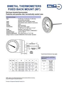 img 1 attached to 🌡️ Термометр с абразивной связью из нержавеющей стали для PIC B3B6