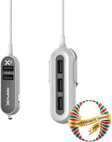 img 2 attached to RapidX X5 5 USB Ports Car Charger 22 Cell Phones & Accessories
