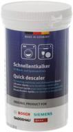 🧼 bosch 00311918 quick descaler: enhanced cleaning solution for washing machines and dishwashers (2-pack) logo