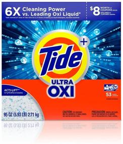 img 4 attached to 👕 Highly Effective Ultra Oxi Laundry Detergent Powder - 95oz - 53 Loads