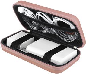 img 4 attached to 🔌 Canboc Electronics Travel Organizer: Carry Your MacBook Charger and Electronic Accessories in Style!