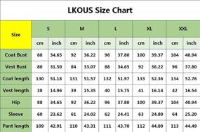 img 2 attached to 👚 LKOUS Women's 3-Piece Loungewear Set: Solid Long Sleeve Open Front Long Coat, Crop Tank Top, and Leggings