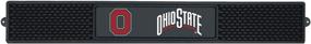 img 4 attached to 🏈 Напиточный коврик Ohio State University Buckeyes Vinyl от FANMATS - Многоцветный, 3,25"x24