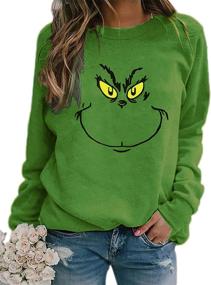 img 2 attached to OIPUNSHLE Cartoon Sweatshirts Christmas Pullover Outdoor Recreation