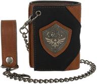 🔒 canvas wallet – zelda hylian shield design logo