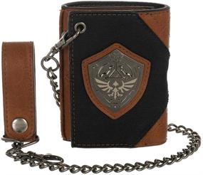 img 4 attached to 🔒 Canvas Wallet – Zelda Hylian Shield Design