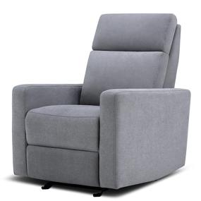 img 4 attached to 🪑 The Glider by Nurture™: Premium Power Recliner Nursery Glider Chair with Adjustable Head Support & Built-in USB Charger (Grey) — Ultimate Functionality and Comfort for Modern Parents