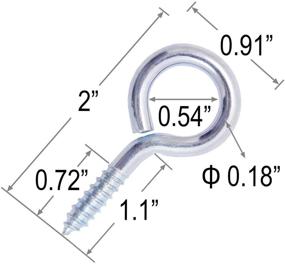 img 3 attached to 🔩 High-Quality Shells Silver Plated Self Tapping Screws: Reliable & Durable Supplies