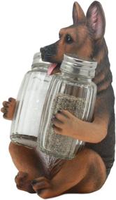 img 1 attached to Ebros Panting Shepherd Shakers Figurine