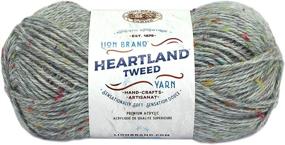 img 1 attached to Lion Brand Heartland Yarn (3-Pack) - Mount Rainier Tweed 136-350 for Enhanced SEO