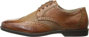 img 2 attached to Stylish and Classic: Florsheim Reveal Wing Tip Oxford Boys' Shoes in Oxfords