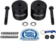 🔧 supreme suspensions 2.5 inch front leveling kit for ford f250 f350 - enhance off-road performance with black front lift coil spring spacers 4wd logo