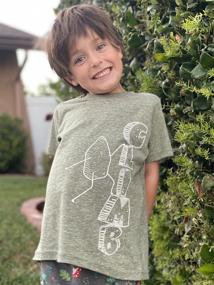 img 2 attached to 🧗 ZippyRooz Unisex Rock Climb Tee Shirt for Toddler, Kids & Youth - Perfect for Climbing and Hiking Adventures!