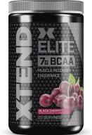 🍒 xtend elite bcaa порошок черная вишня: оптимальный постренинговый напиток для восстановления мышц, без сахара с 7г bcaa - 20 порций. логотип